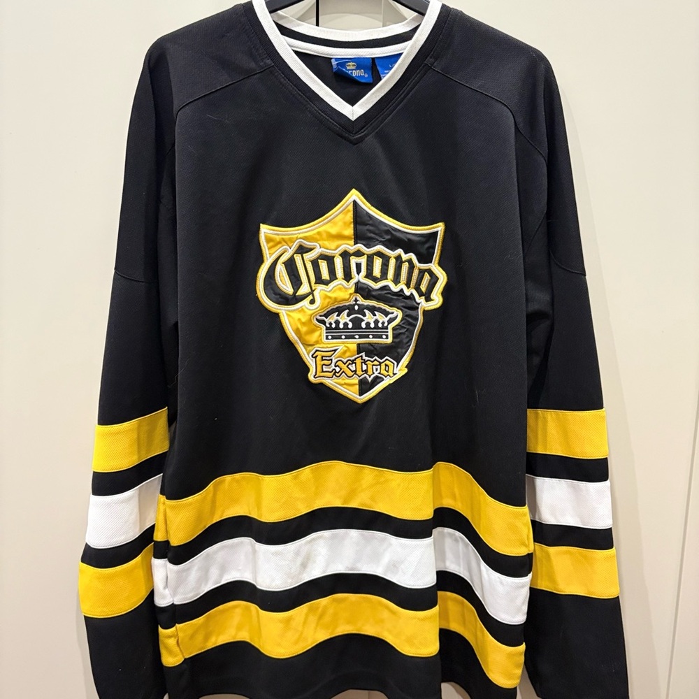 Corona Extra Black and White Jersey
